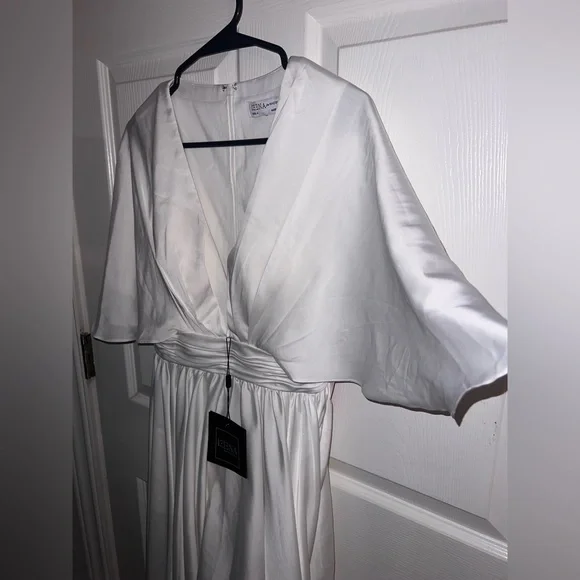 Mac Duggal White Mini Dress - Picture 9 of 10